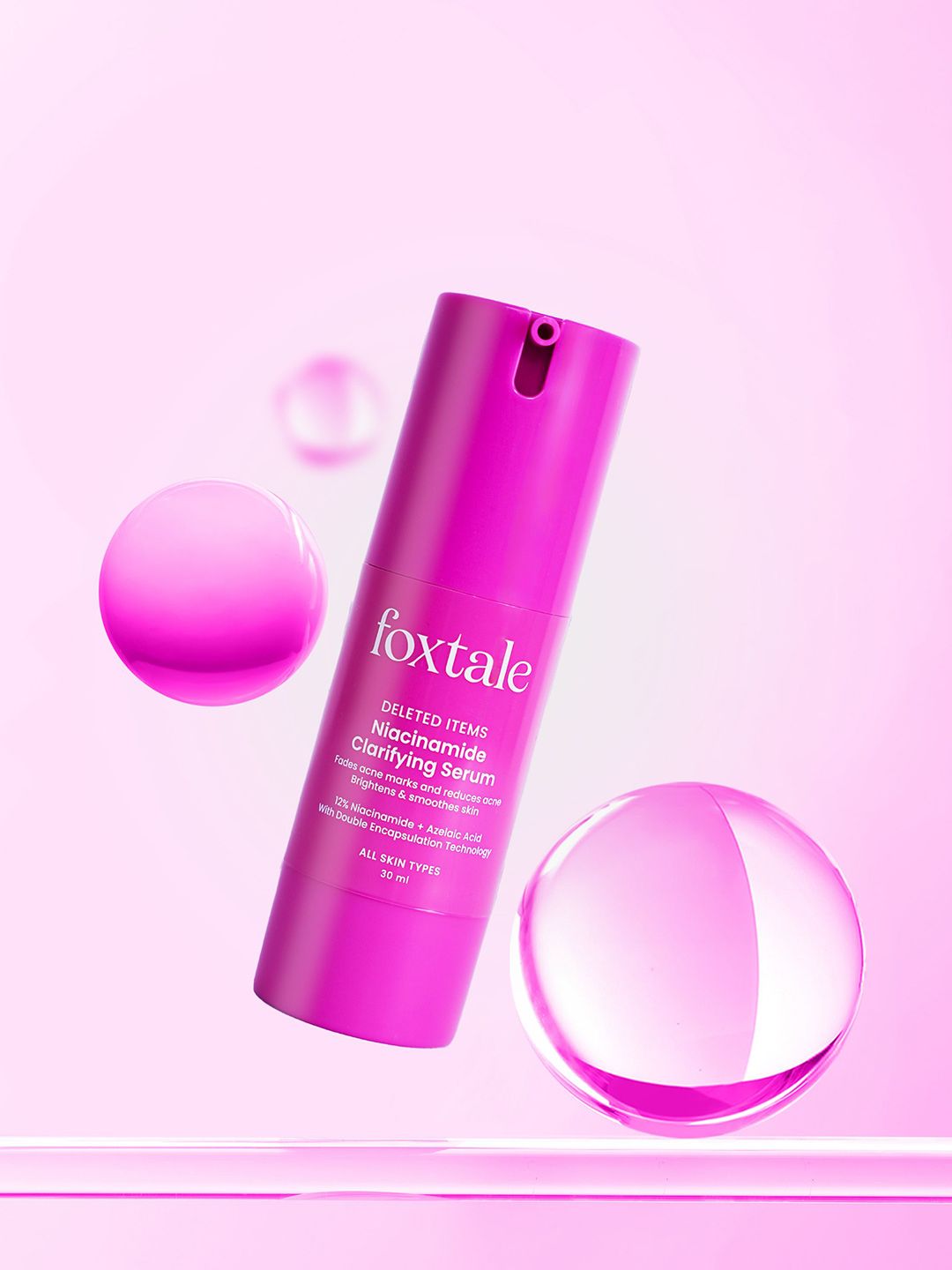 FoxTale 12% Niacinamide Azelaic Acid Clarifying Serum - 30ml