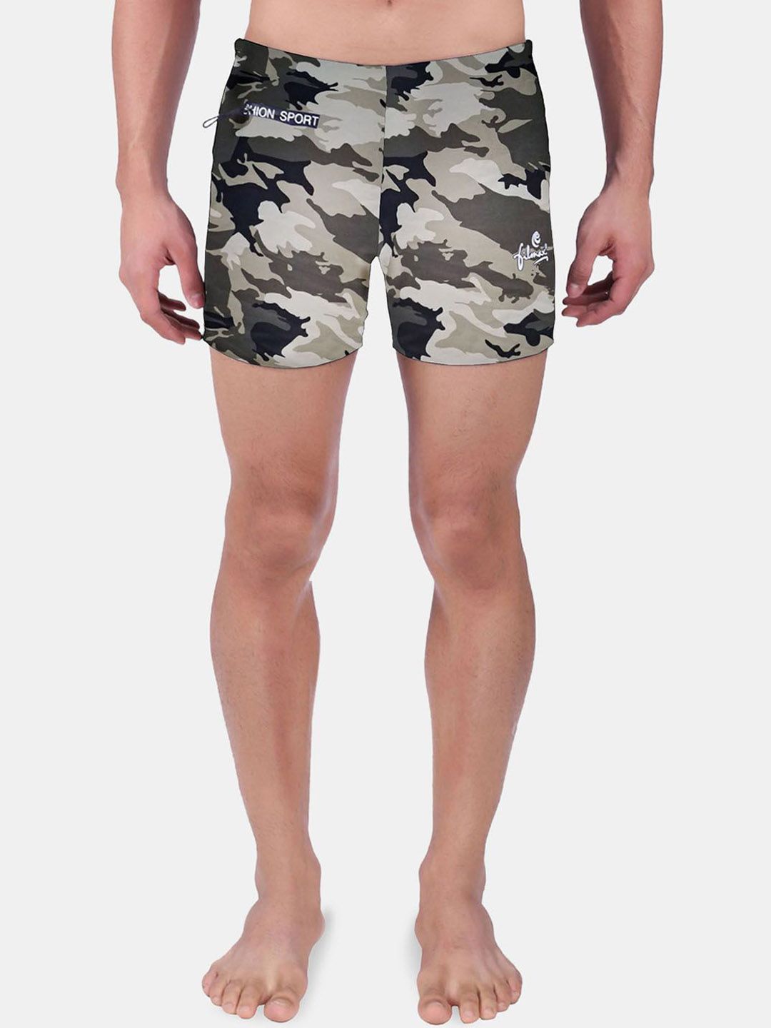 FILMAX ORIGINALS Men Camouflage Printed Swim Bottoms