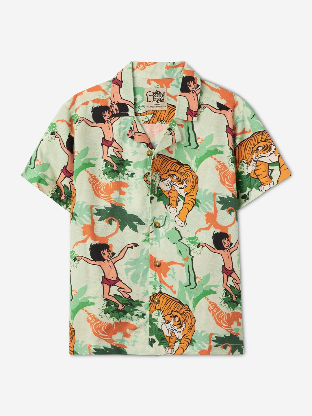 The Souled Store Boys Opaque Printed Casual Shirt-picture-38