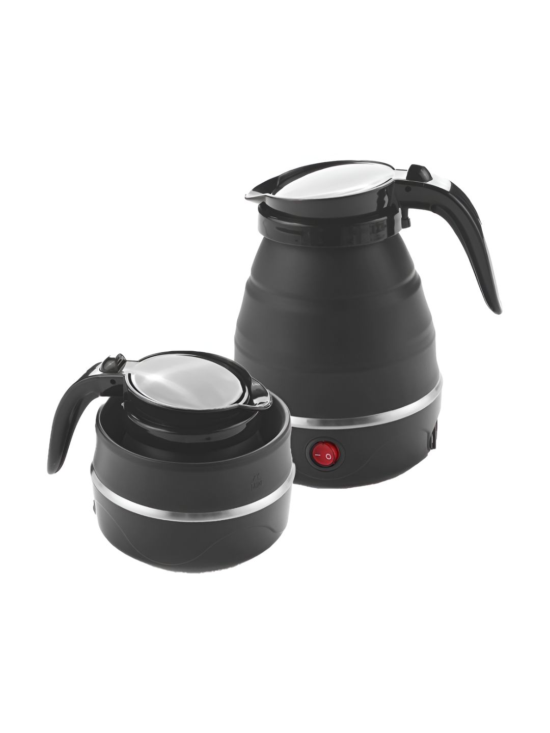 The Better Home Black & Grey Stainless Steel Portable 600W Electric Kettle
