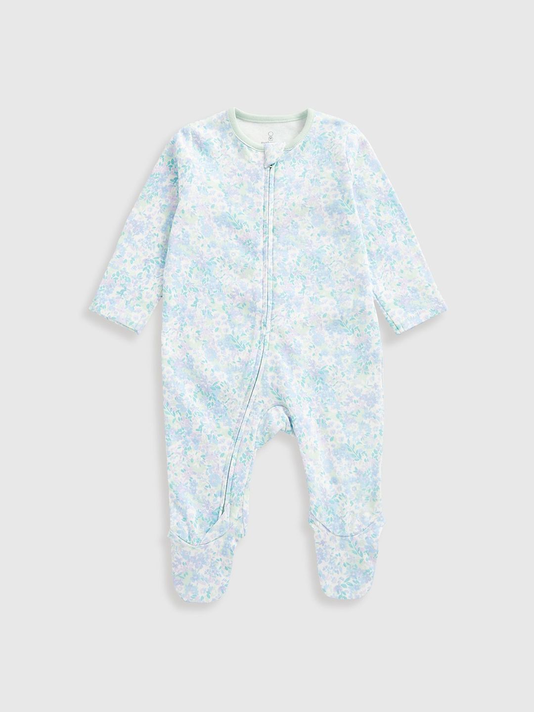 mothercare Girls Printed Cotton Sleepsuit-picture-41