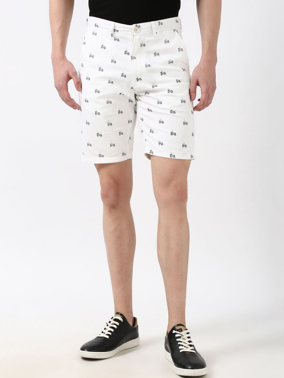 Peter England Casuals Men Conversational Printed Shorts-picture-39