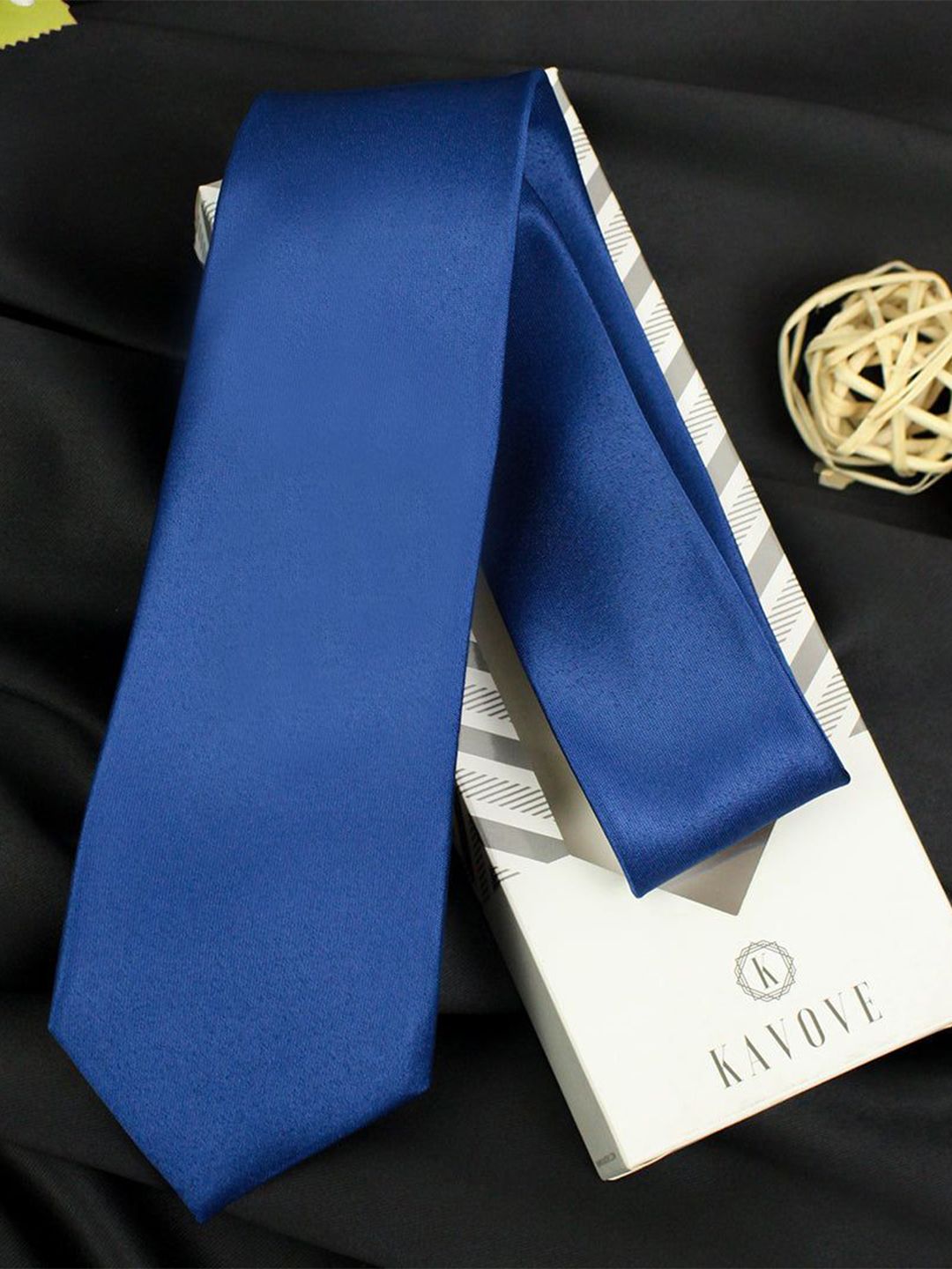 Kavove Men Solid  Broad Tie-picture-30