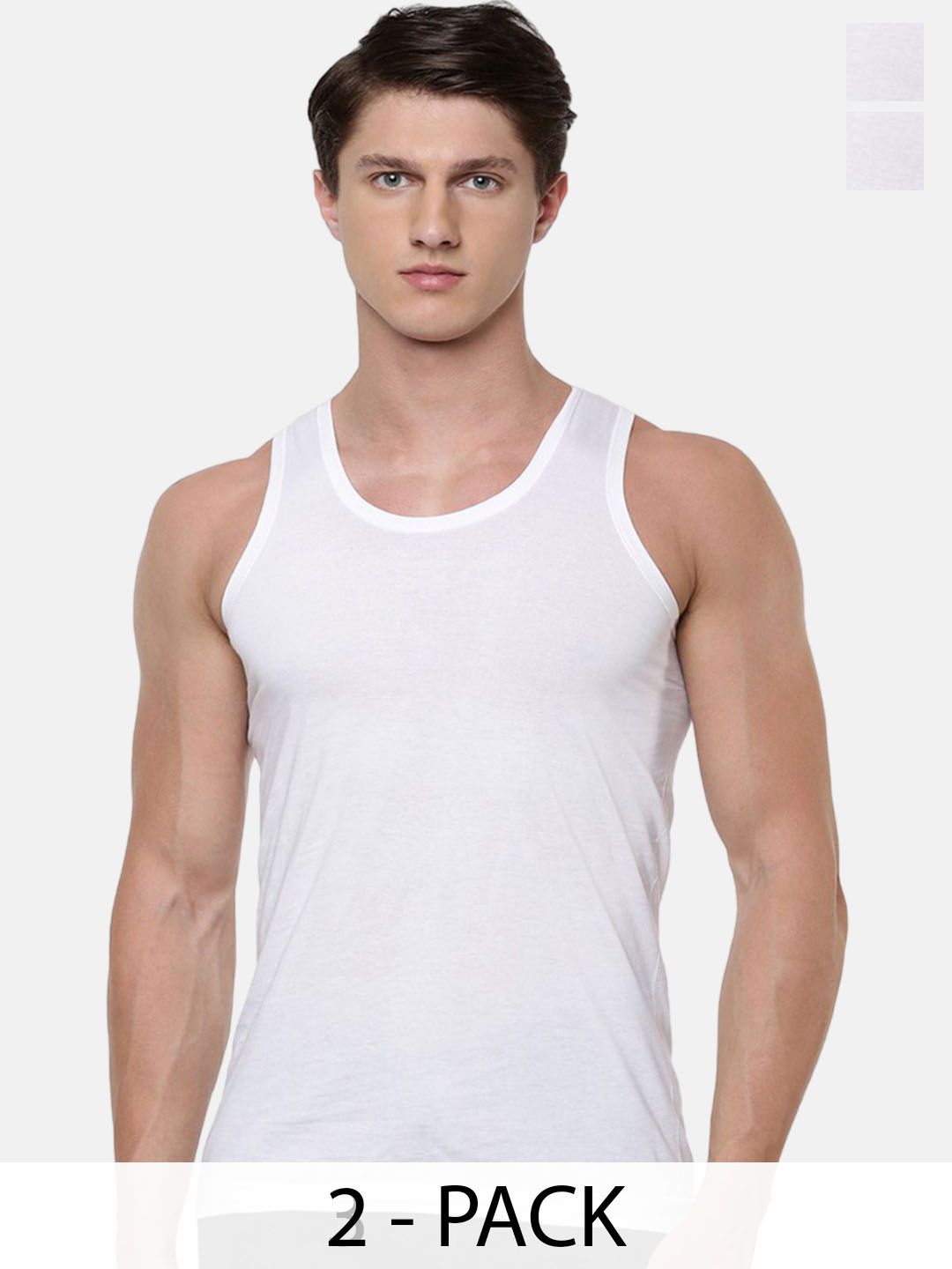 Ramraj Pack Of 2 Men Cotton Innerwear Vests-picture-20