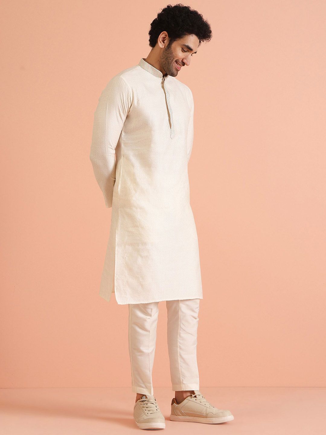 KISAH Men Regular Kurta with Trousers-picture-24