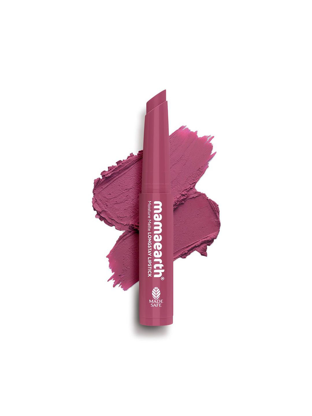 Mamaearth Moisture Matte Long Stay Mini Lipstick - 0.7 g - 08 Pink Tulip-picture-43