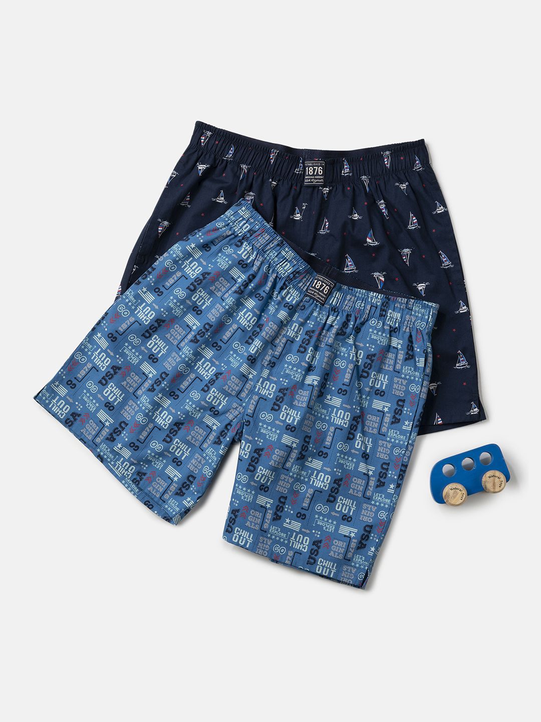Jockey Boys Printed Shorts-picture-19