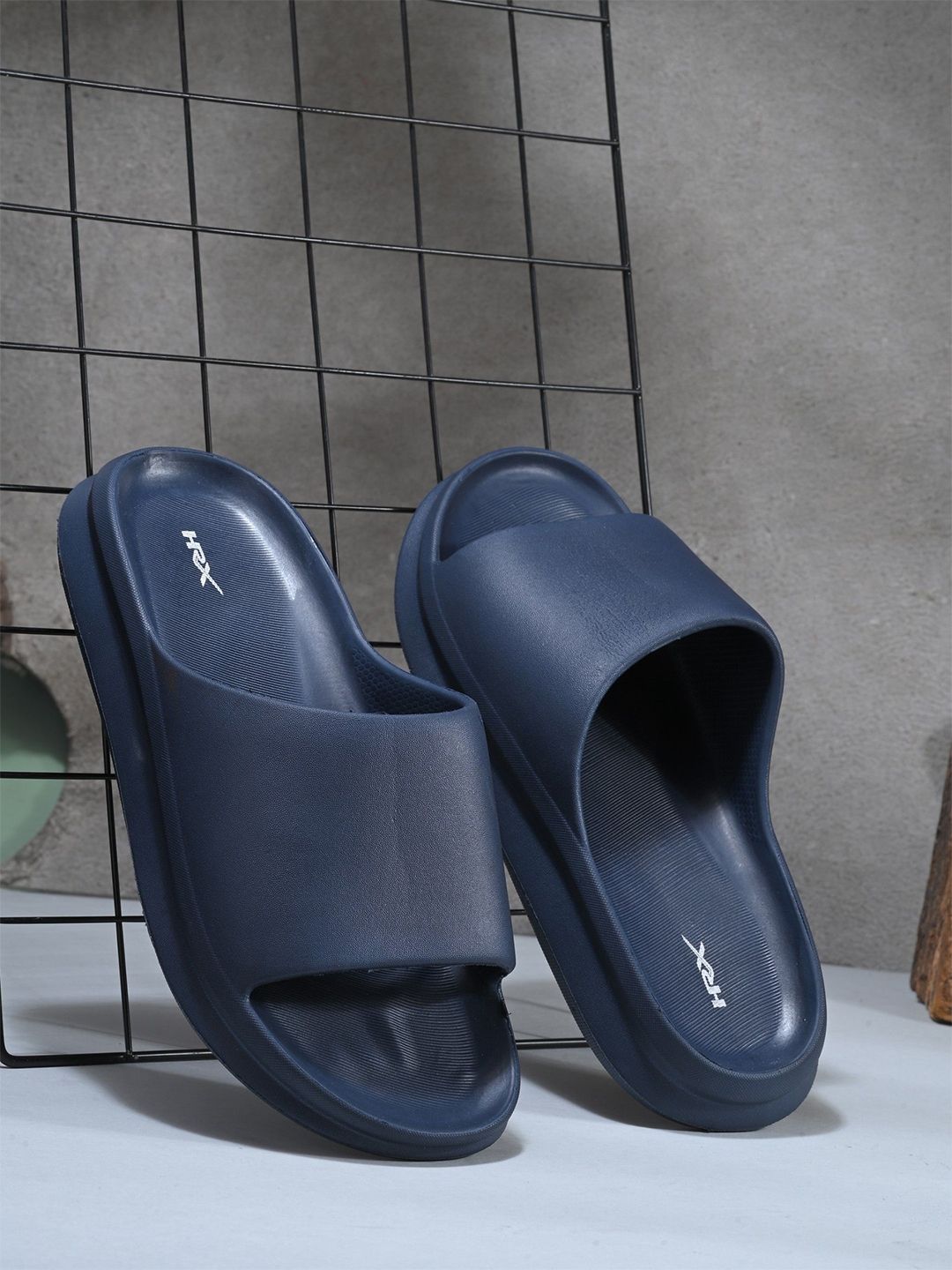 HRX by Hrithik Roshan Men Rubber Sliders-picture-31