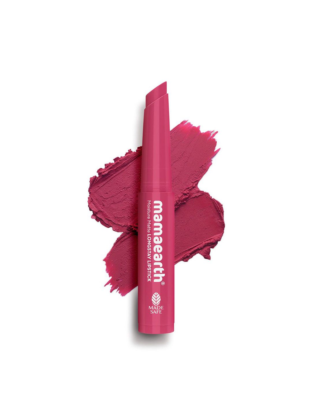 Mamaearth Moisture Matte 12 Hour Long Stay Mini Lipstick - 0.7 g - 03 Candyfloss Pink-image-43