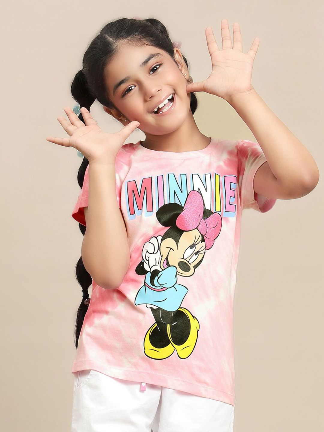 Kids Ville Girls Printed Pure Cotton Tshirts-picture-17