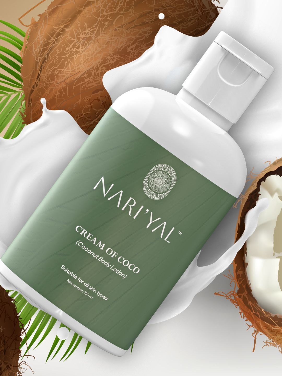 NARIYAL Cream Of Coco Coconut Body Lotion - 100 ml-image-16
