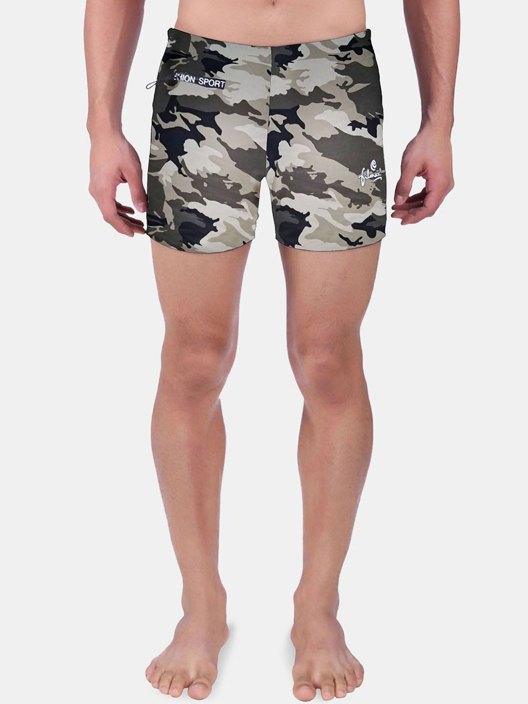 FILMAX ORIGINALS Men Camouflage Printed Swim Bottoms-picture-34