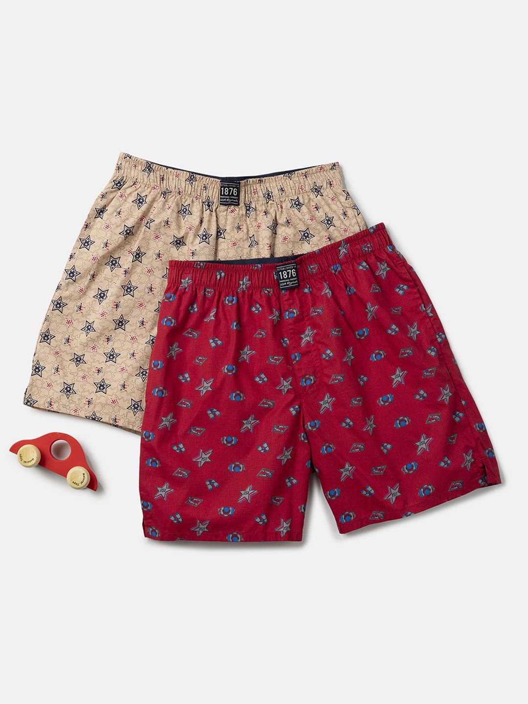 Jockey Boys Printed Shorts-picture-16