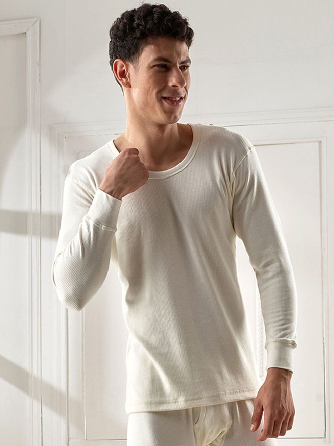 INFERNO Men Ribbed Cotton Thermal Top-picture-40
