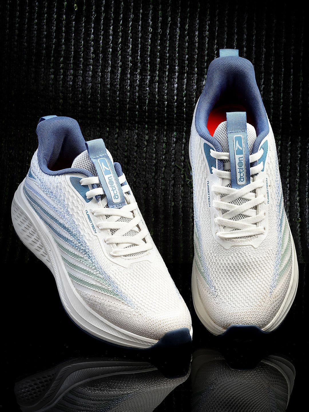 Action Men Mesh Running Non-Marking Shoes-picture-31