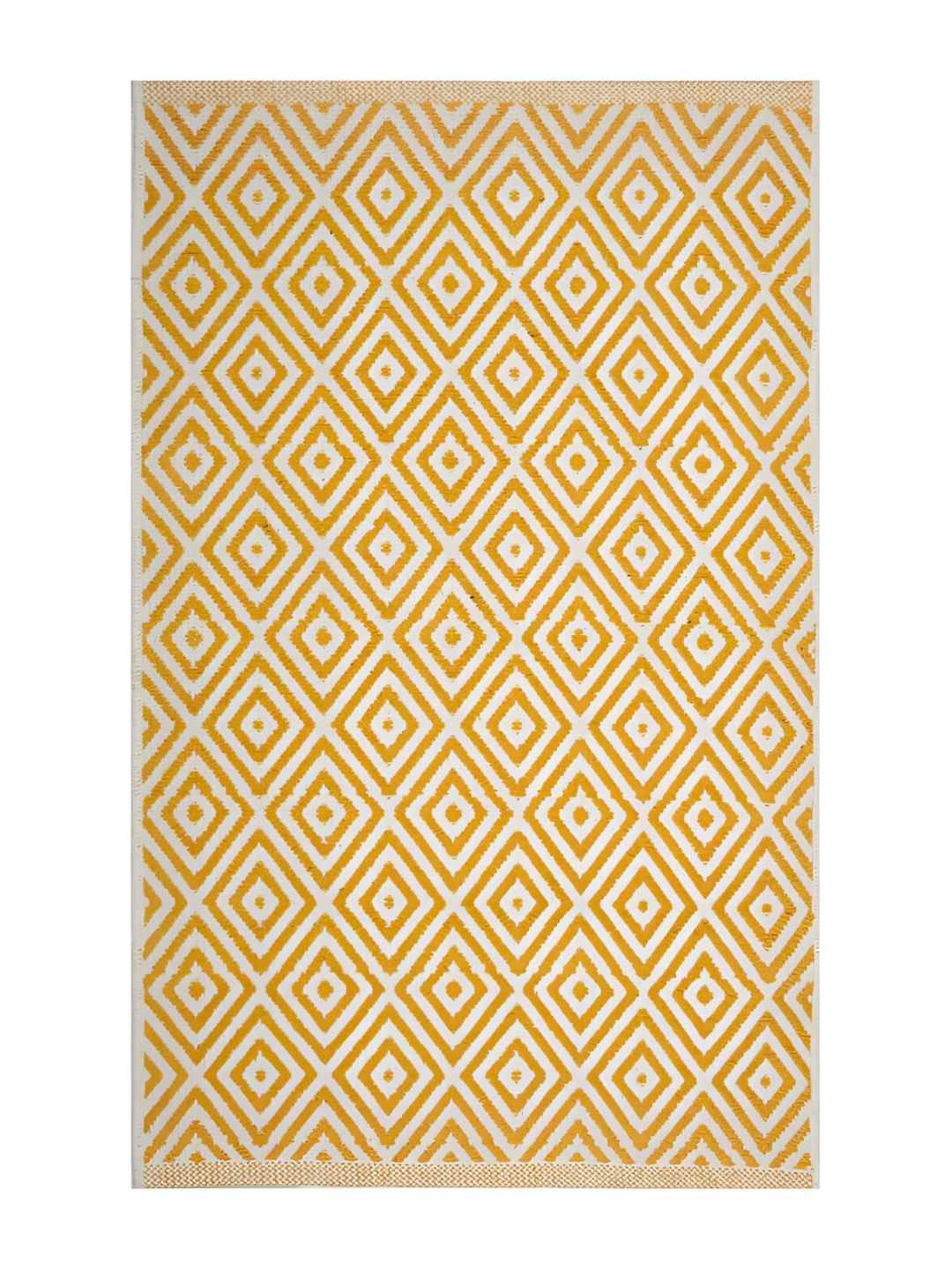 Saral Home Yellow AntiSlip Floor Mats & Dhurries-image-27
