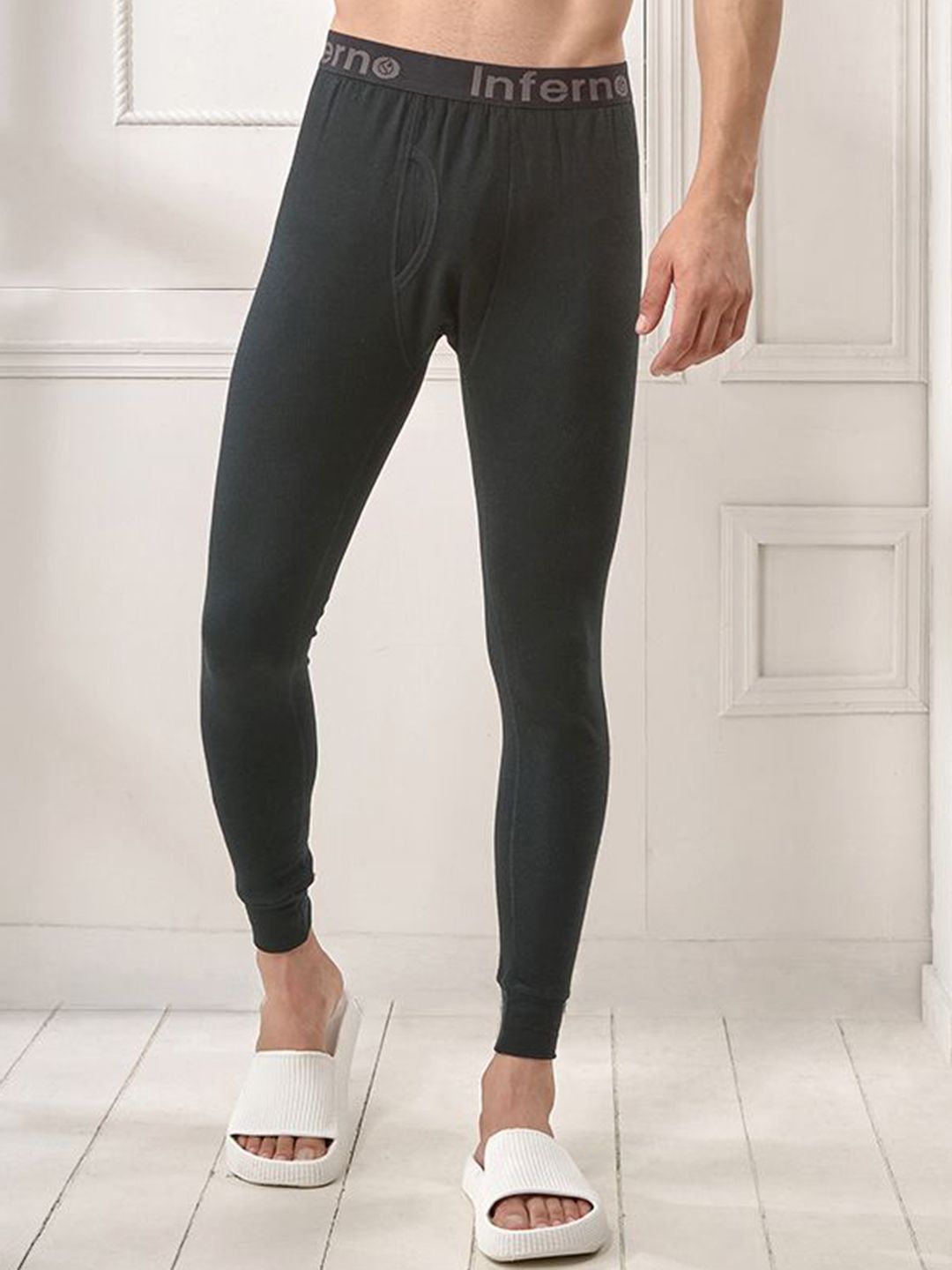 INFERNO Ribbed Mid-Rise Thermal Bottoms-picture-31