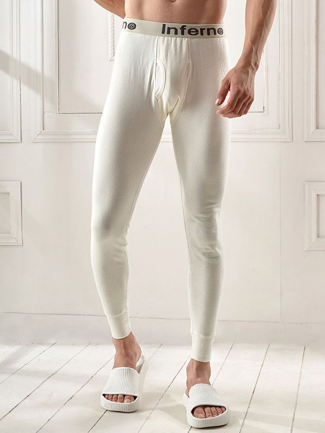 INFERNO Striped Cotton Thermal Bottoms-picture-48