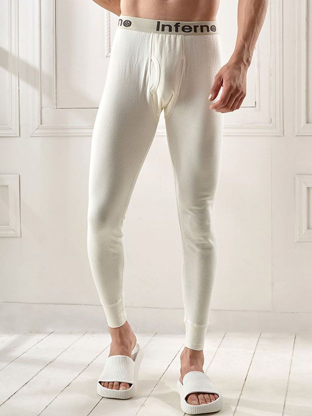 INFERNO Striped Cotton Thermal Bottoms-picture-42