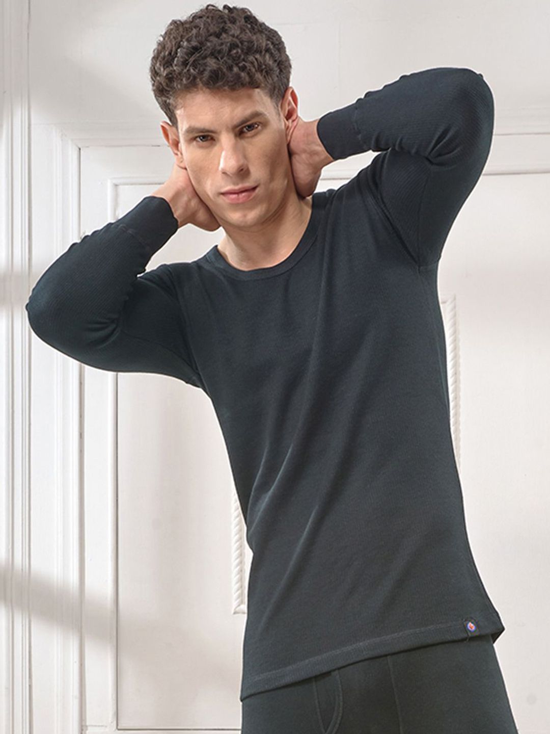 INFERNO Men Ribbed Cotton Thermal Top-picture-45