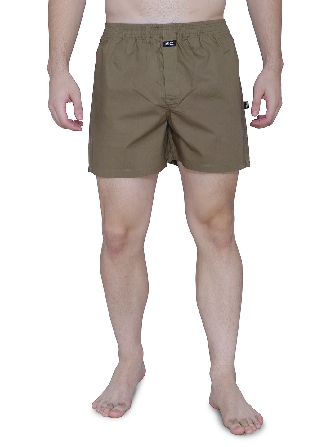 RENZ Men Solid Cotton Boxers-image-31