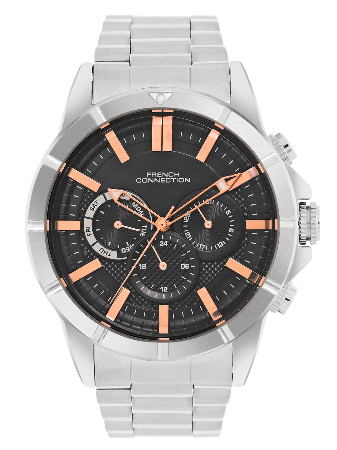 French Connection Men Dial & Stainless Steel Straps Analogue Watch FCH05SM-image-39