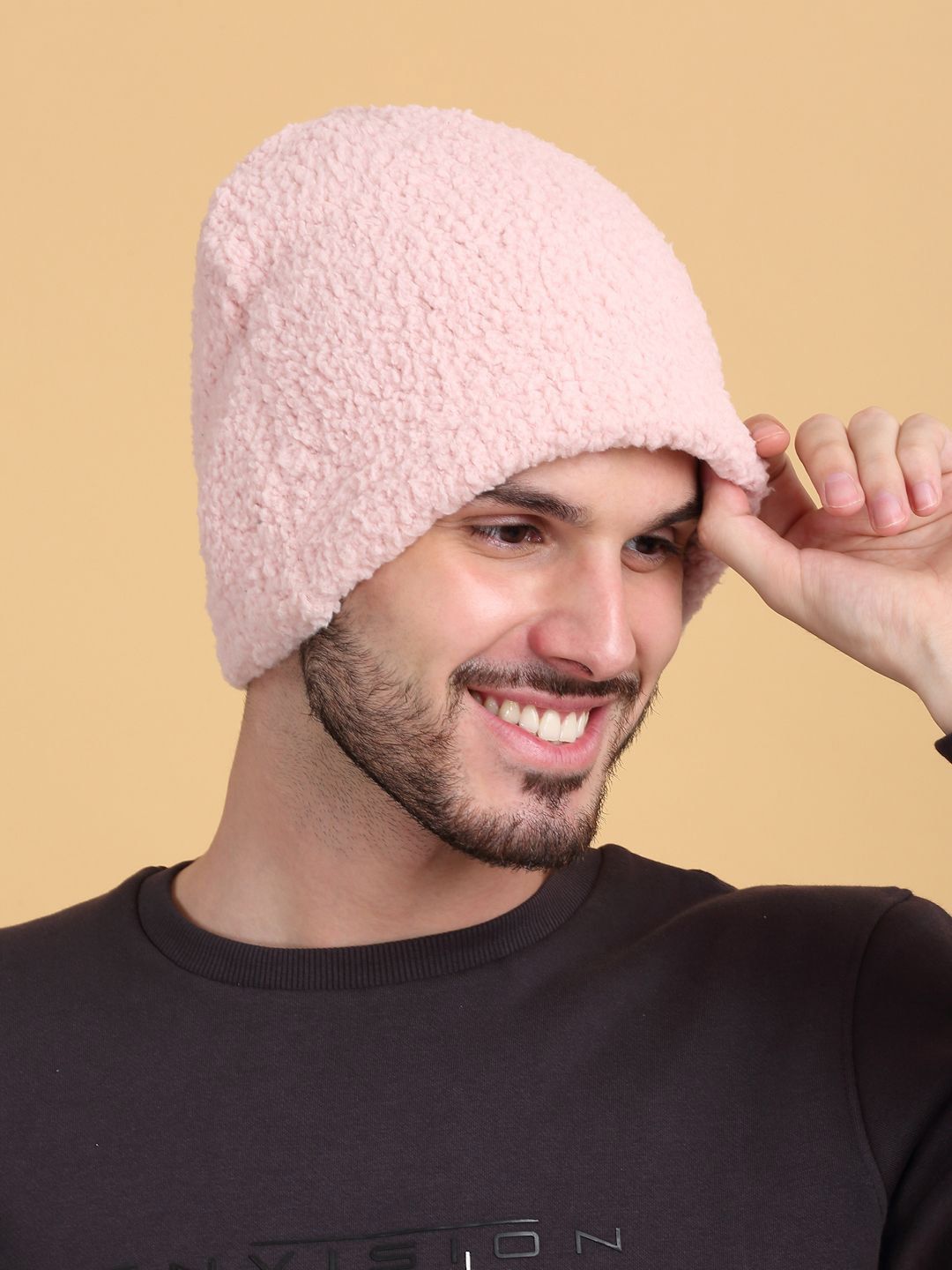 KLOTTHE Men Woollen Beanie Caps-picture-30