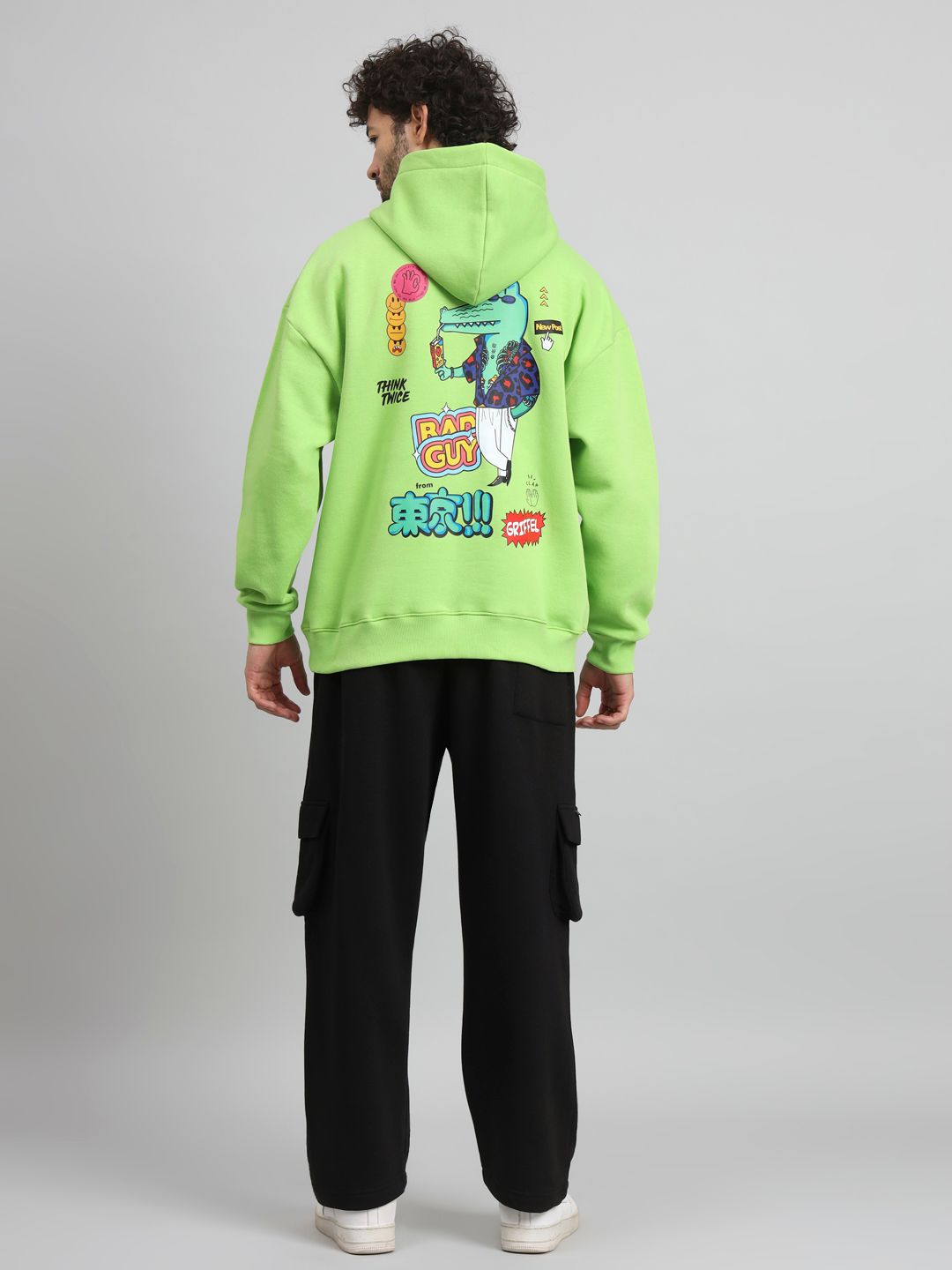 GRIFFEL Men Printed Hooded Tracksuits-picture-24