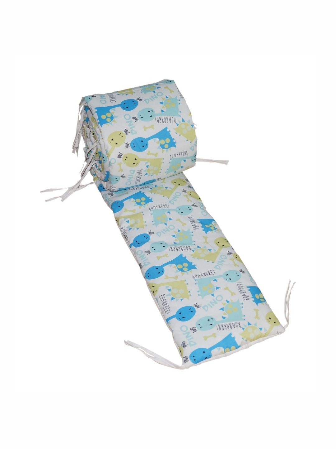 OSCAR HOME White & Blue Cartoon Characters Cotton 1 Piece Crib Fine Bedding Set-image-14