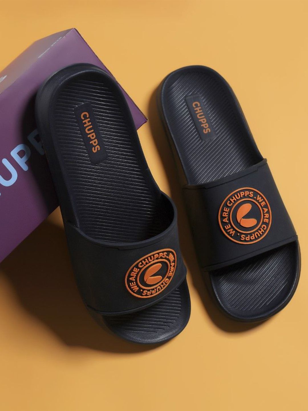 CHUPPS Men Self Design Casual Sliders-picture-32