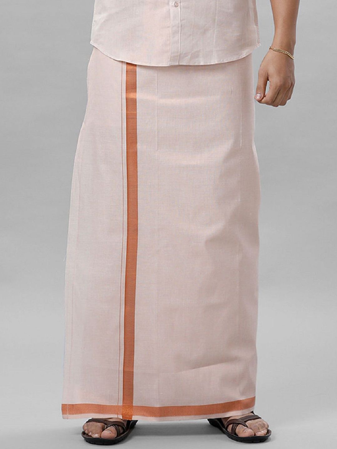 Ramraj Men Solid Adjustable Dhoti-picture-31