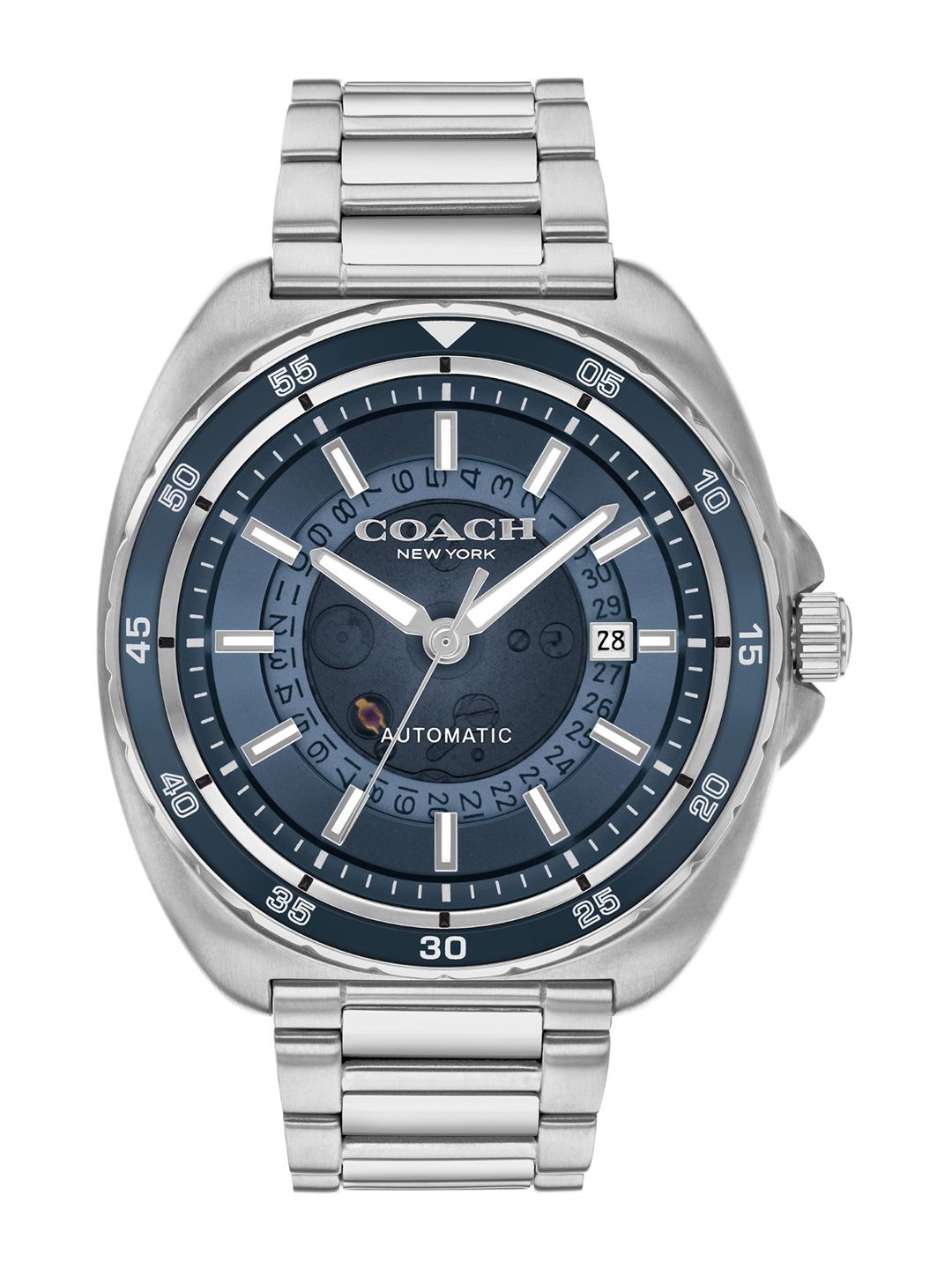 Coach Men Charter Bracelet Style Straps Analogue Automatic Watch 14602711-picture-17