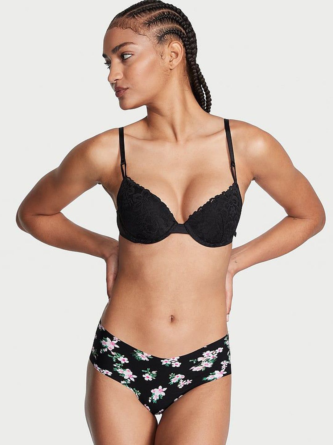 Victoria's Secret Women Printed Low-Rise Seamless Basic Briefs 112081335W5W-picture-15