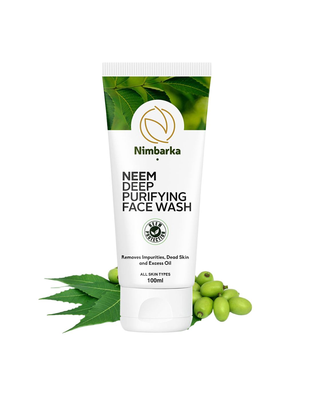 Nimbarka All Skin Types Neem Deep Purifying Face Wash For Acne Control - 100 ml-image-40