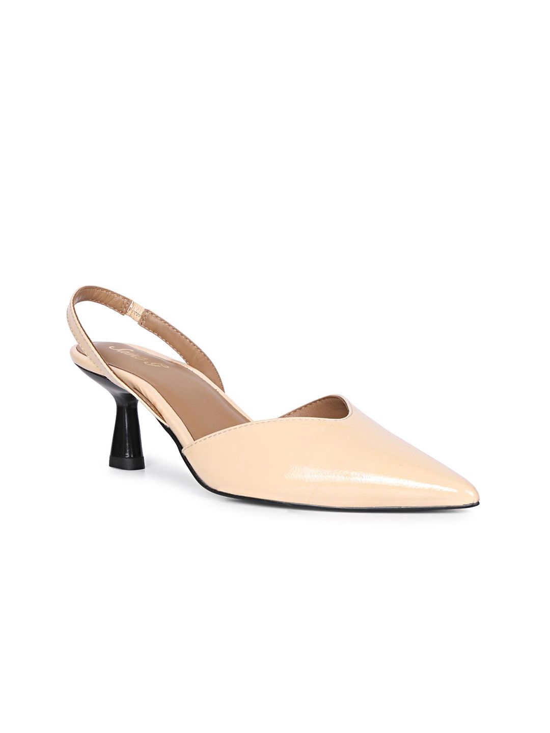 Saint G Printed Leather Kitten Pumps-picture-37