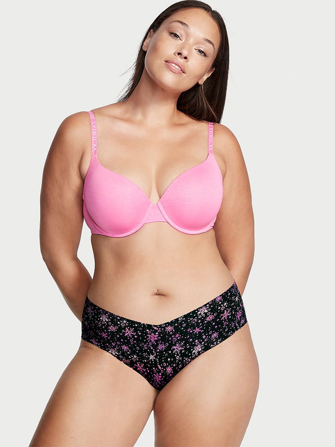 Victoria's Secret Women Printed Mid-Rise Hipster Brief-picture-26