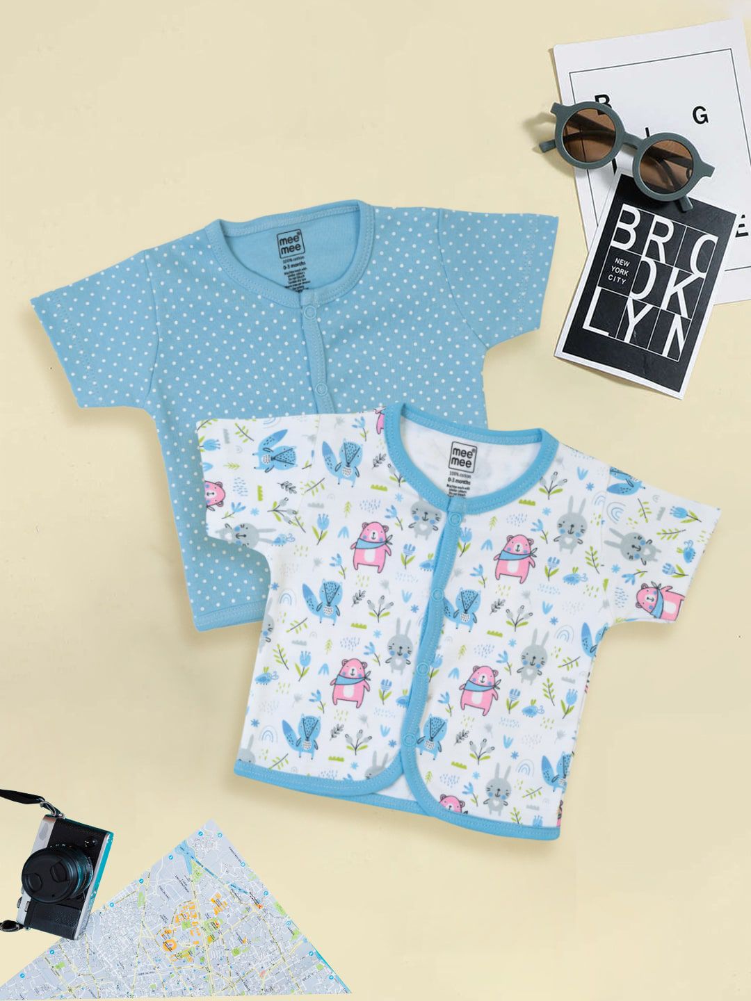 MeeMee Pack Of 2 Kids Printed Innerwear Vests-picture-28