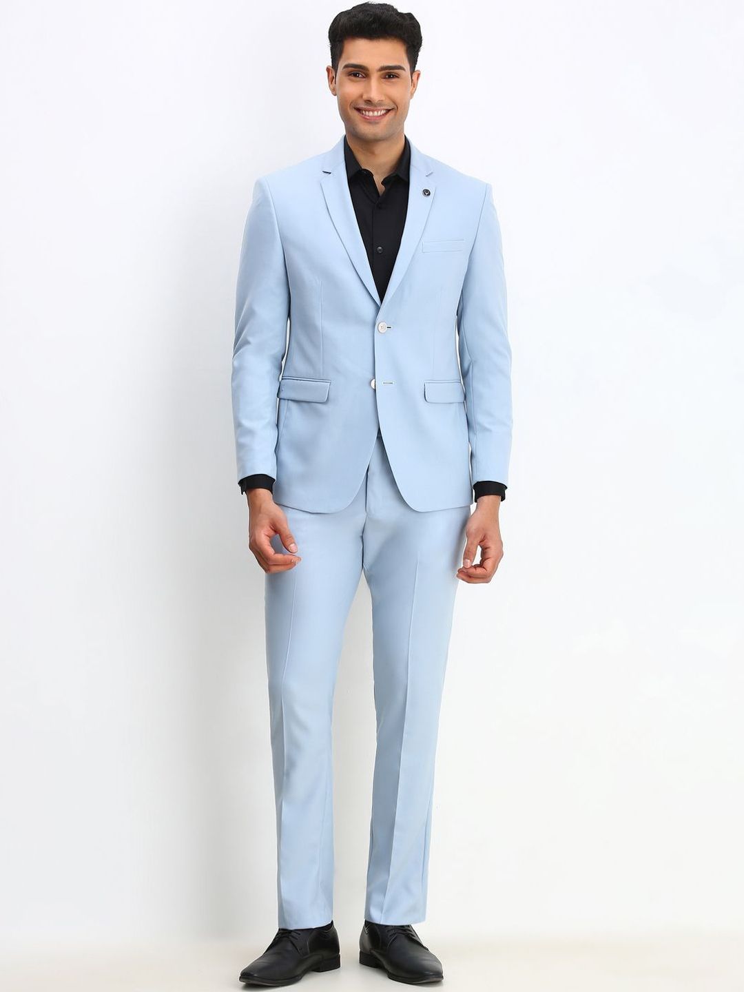 Allen Solly Slim Fit Single-Breasted Two-Piece Suit