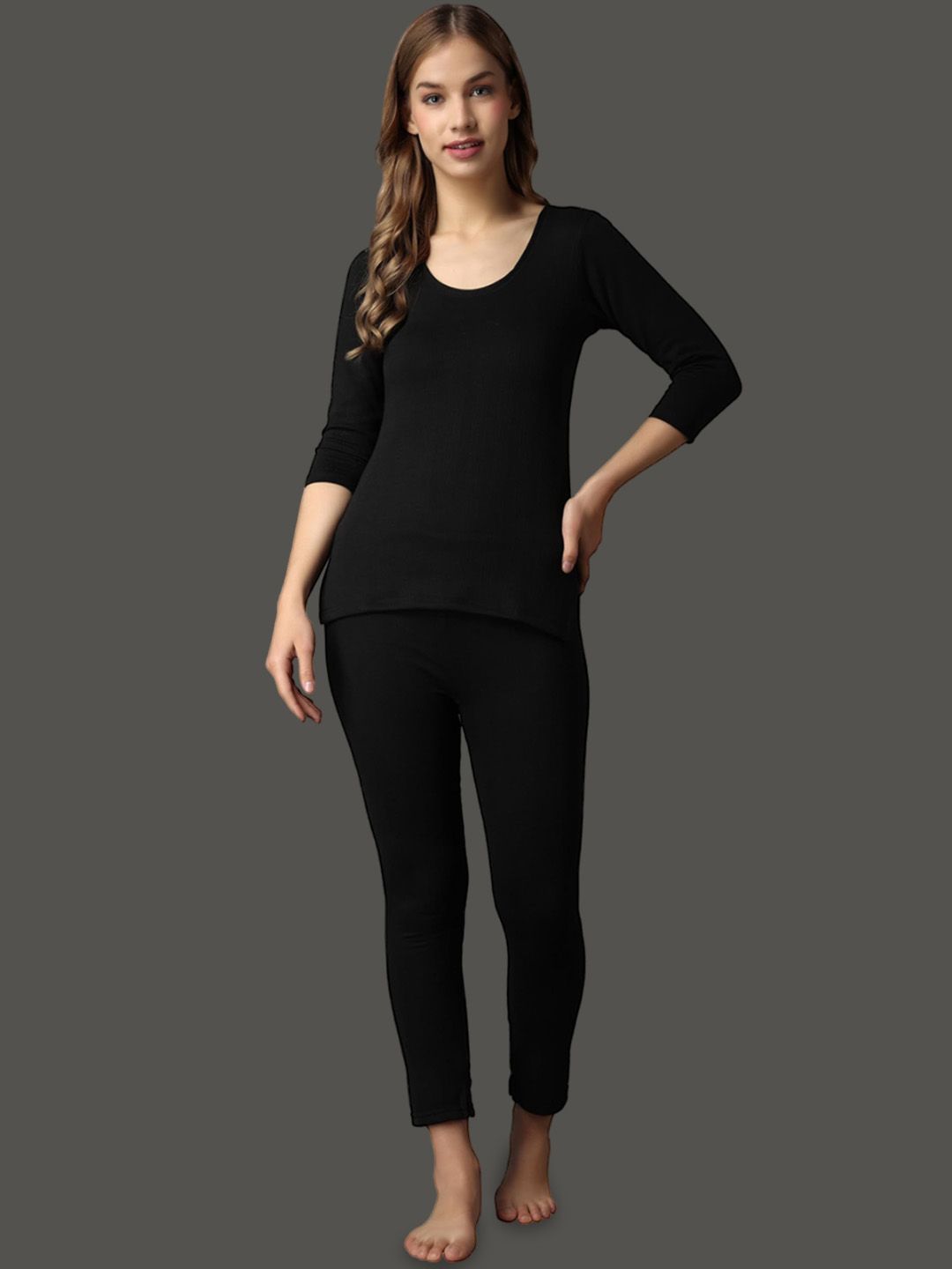 Wearslim Round Neck Cotton Thermal Set