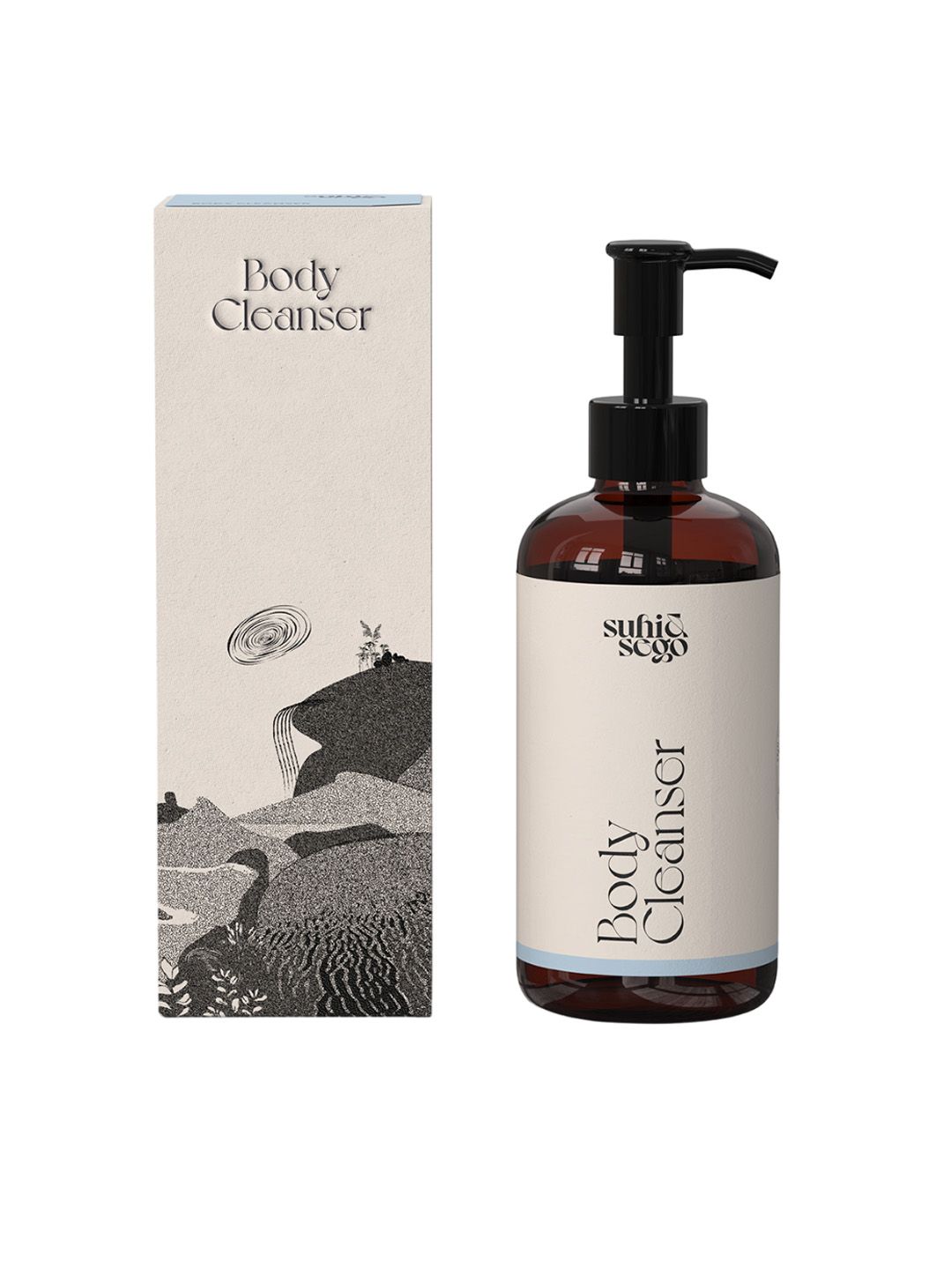 Suhi & Sego Body Cleanser With Lactic Acid & Aquaxyl 200 ml-picture-17
