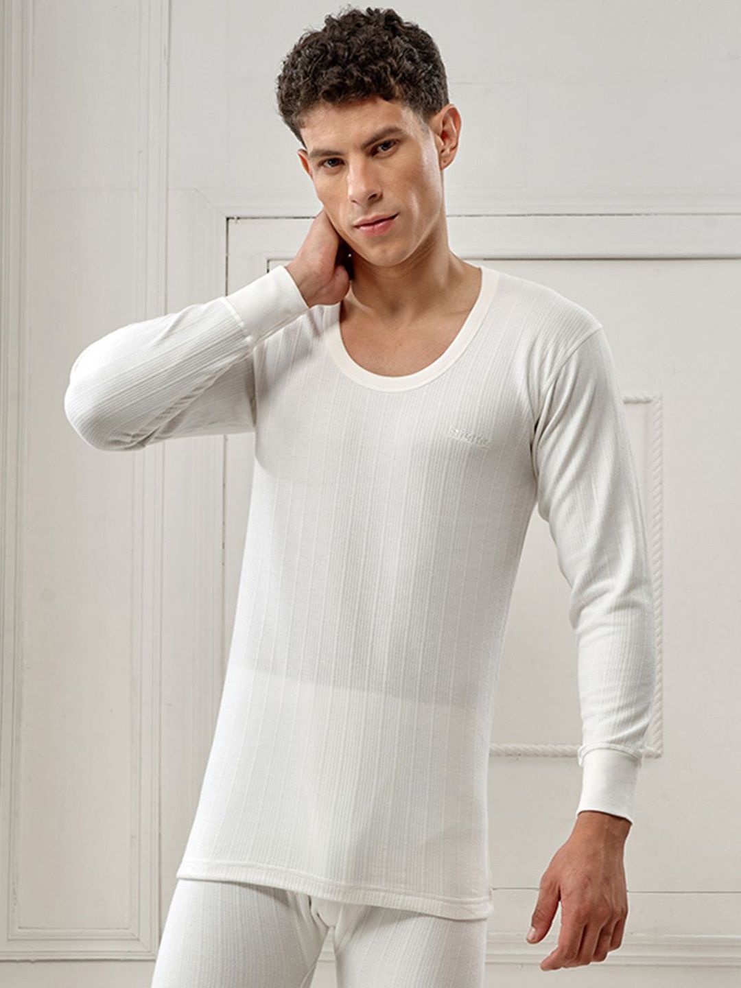 INFERNO Cotton Round Neck Long Sleeves Thermal Tops-picture-27