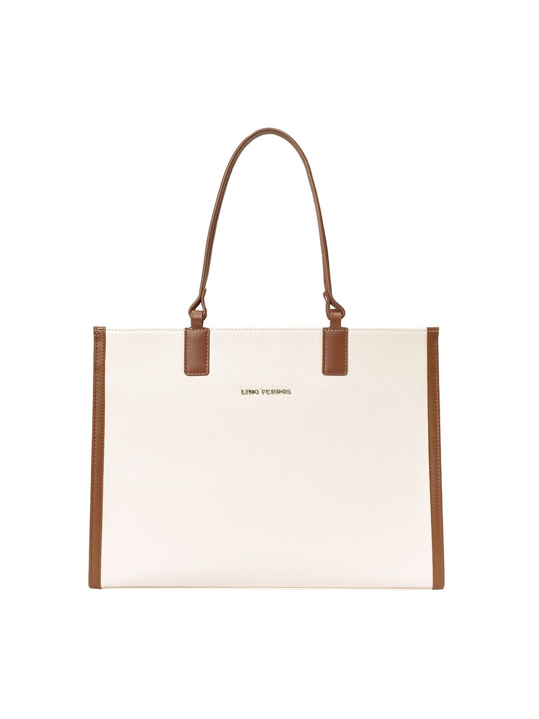 Lino Perros Textured Structured Laptop Shoulder Bag-picture-47