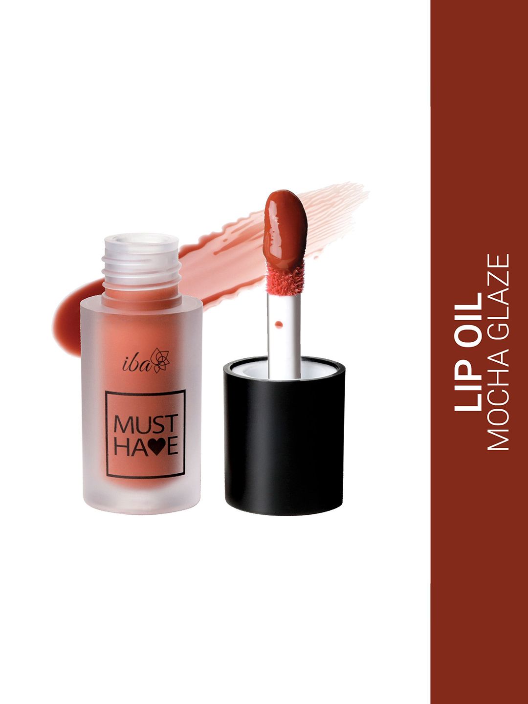 Iba Must Have High Shine Lip Oil with Vitamin C - 2.6 ml - 02 Mocha Glaze-picture-16