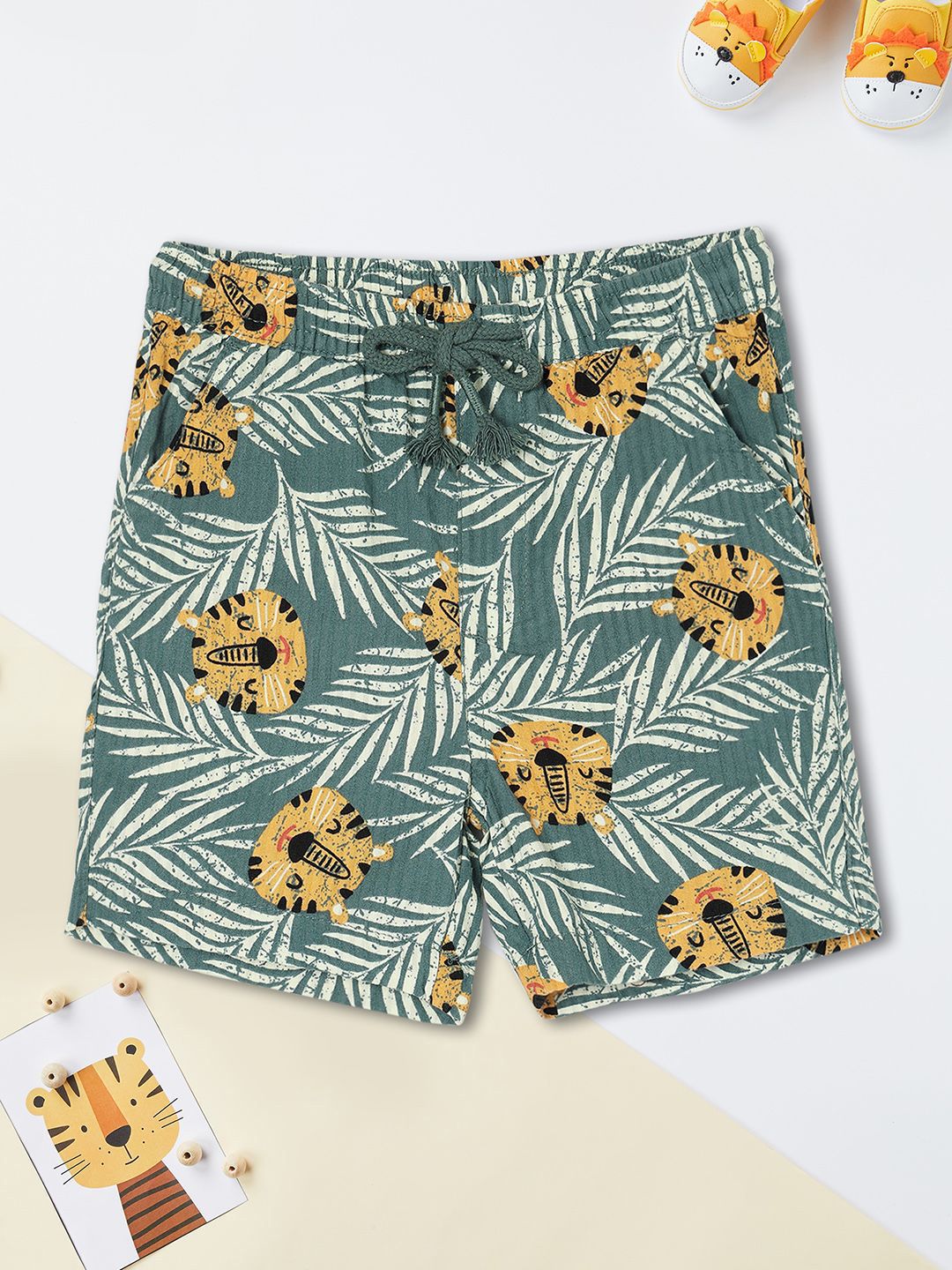 max Boys Floral Printed Shorts-picture-21