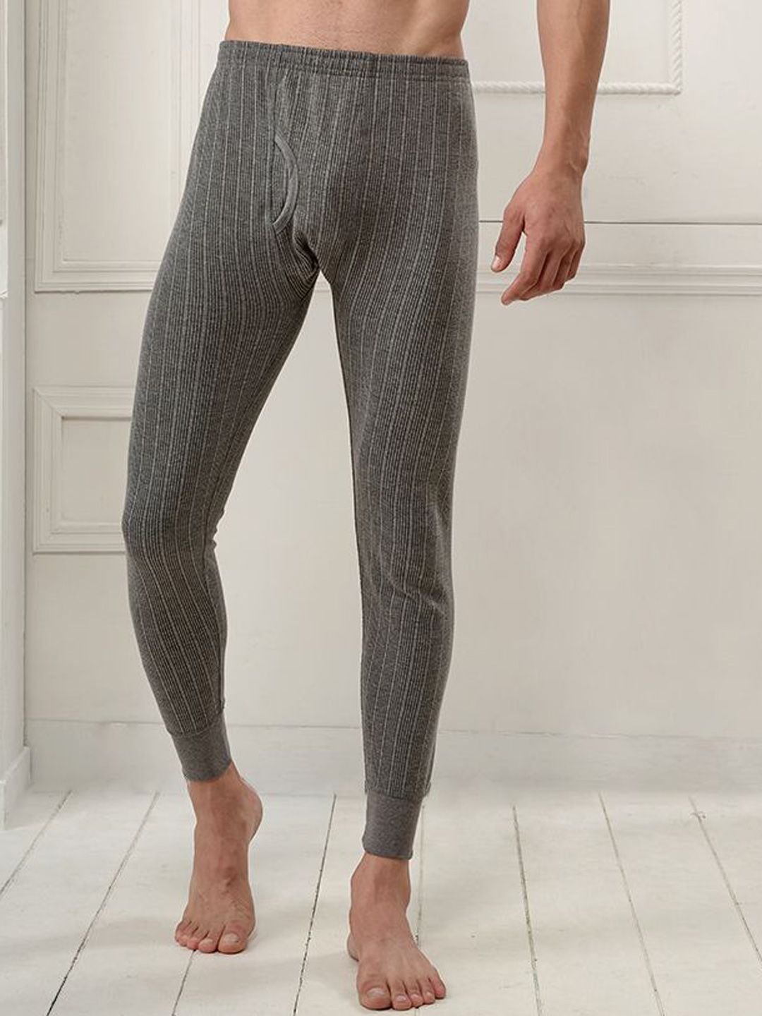 INFERNO Men Ribbed Cotton Thermal Bottoms-picture-38