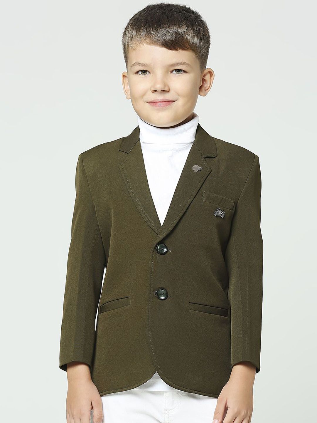 YK Boys Comfort Fit Single Breasted Blazer-picture-40
