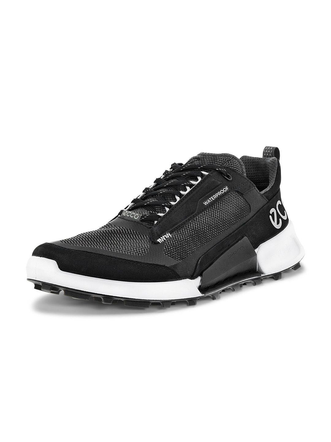ECCO Men Solid Round Toe Nubuck Sneakers-image-39