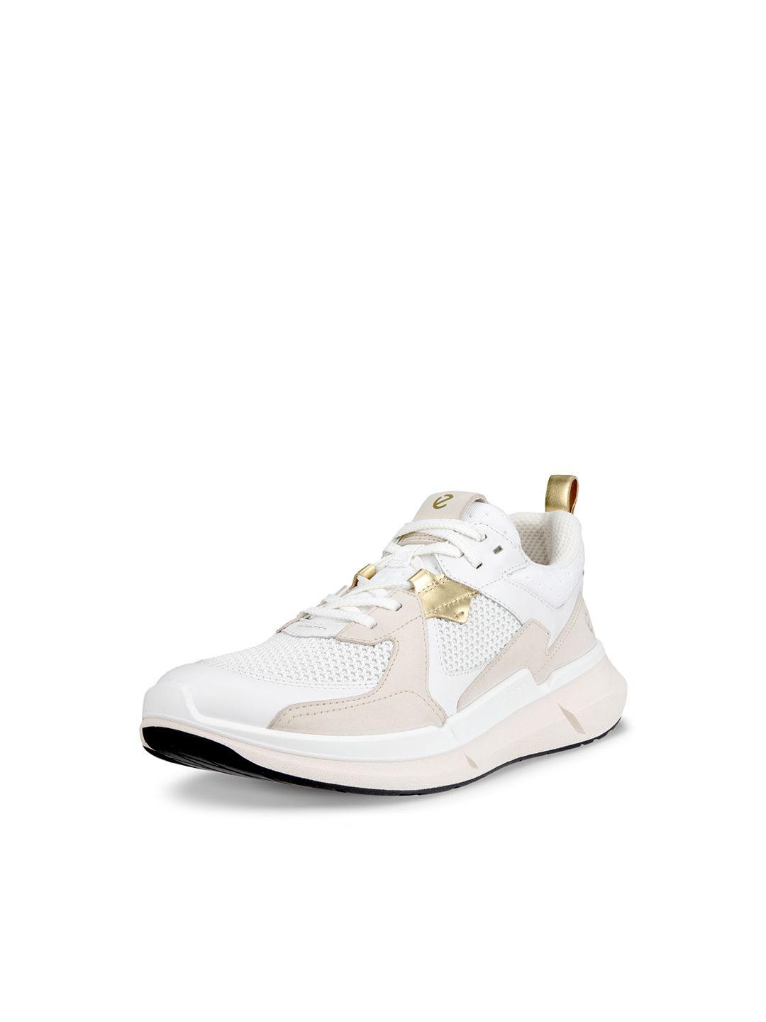 ECCO Women Solid Round Toe Leather Sneakers-image-46