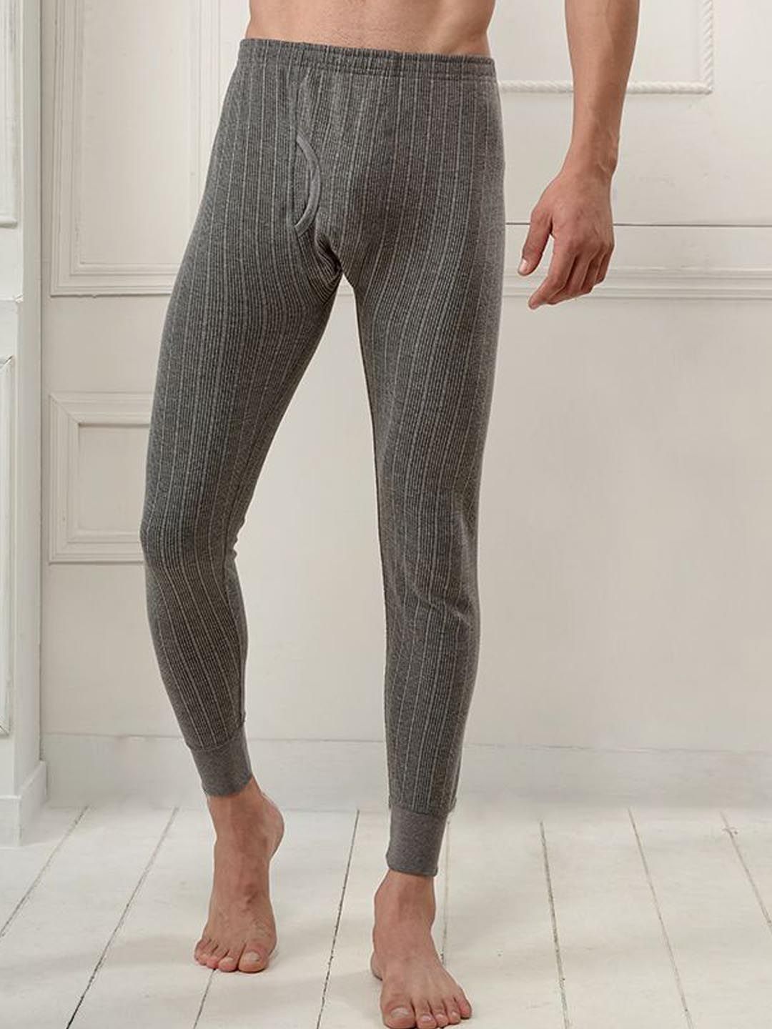 INFERNO Men Ribbed Cotton Thermal Bottoms-picture-25