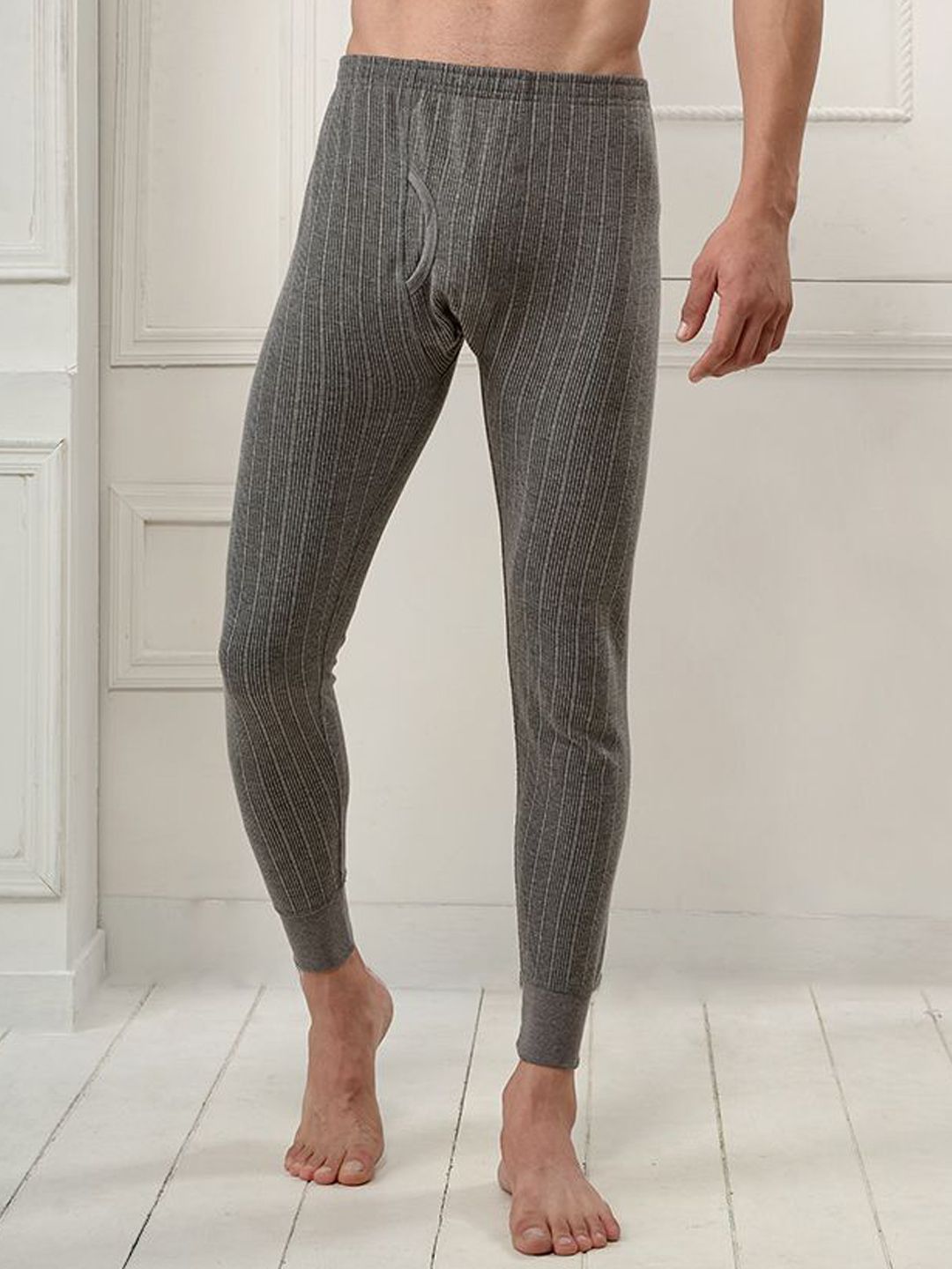 INFERNO Men Ribbed Cotton Thermal Bottoms-picture-49